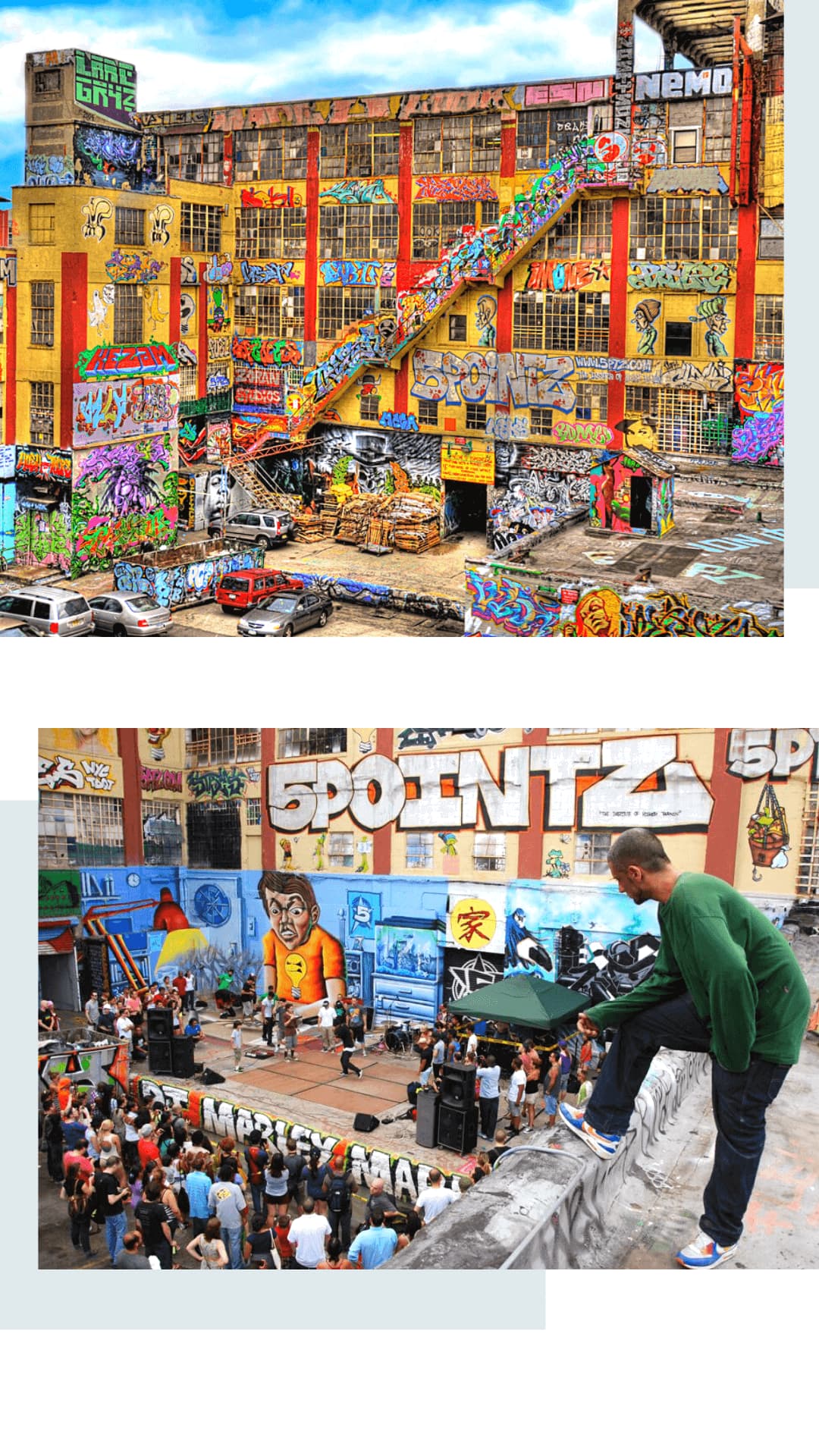 5 pointz abandonned art factory